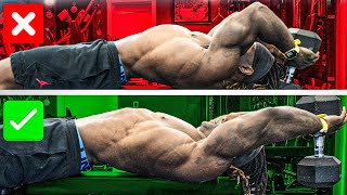 Dumbbell Pullover  Chest or Back Exercise [upl. by Lynnell]