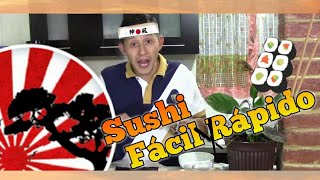 Sushi Fácil y Rápido  CocinandoConRichi  Richi Rh [upl. by Cathee]