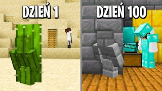 UKRYWAŁEM SIĘ 100 DNI W BAZIE WIDZA  Minecraft Extreme [upl. by Ahsurej]