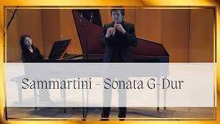 Giuseppe Sammartini  Sonate op2 no4 GDur [upl. by Hackett]