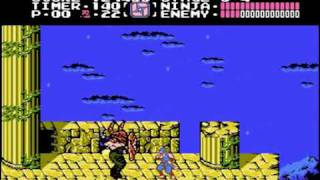 Ninja Gaiden NES  Boss 5  Bloody Malth  No Damage [upl. by Eibloc]