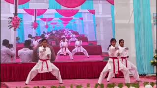 Empi Kata  Demonstration at School Annual Fest 2023 karate kata fest [upl. by Efthim]