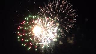 4th OF JULY 2013 FIREWORKS IN WOODLAND CA [upl. by Annaed796]