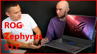 Asus ROG Zephyrus S17 ОБЗОР ГЕЙМЕРСКОГО НОУТБУКА ЗА 3300€ [upl. by Tandie]