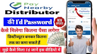 paynearby distributor retailer id kaise banaye  paynearby distributor registration Kaise kare pay [upl. by Amil]