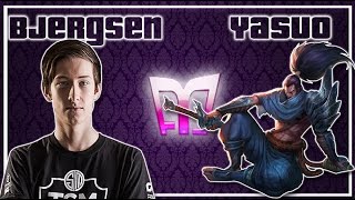 Bjergsen  Yasuo vs Kassadin  Mid Challenger [upl. by Eirrej]