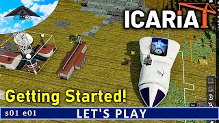 Getting Started  Icaria s01 e01 [upl. by Ahsinej]