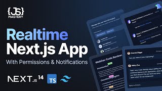 Build and Deploy a Realtime Nextjs App with Permissions and Notifications  TypeScript Tailwind [upl. by Celie]