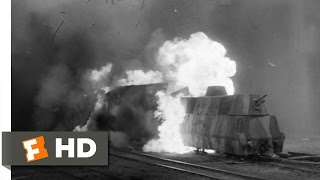 The Train 210 Movie CLIP  Allied Bombing Raid 1964 HD [upl. by Burleigh]