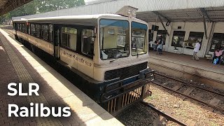 Train Bus railbus in Sri Lanka Ashok Leyland Bus Train  Travel Videos  SKY Travel shorts [upl. by Lowell751]