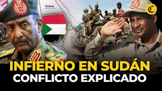 ¿QUÉ PASA EN SUDÁN 4 CLAVES para entender el conflicto tras la toma de poder de los militares [upl. by Trilbie211]