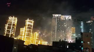 New Year 2023 Rockwell Makati City Fireworks Display [upl. by Terrej]