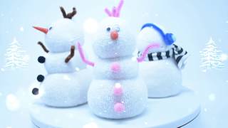 HOW TO MAKE A NO SEW SNOWMAN OUT OF A SOCK  EZPZ ideas [upl. by Christie818]