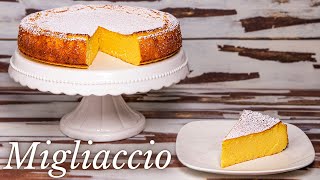 MIGLIACCIO NAPOLETANO Torta di Semolino Ricetta Facile di Benedetta [upl. by Alegnaoj776]