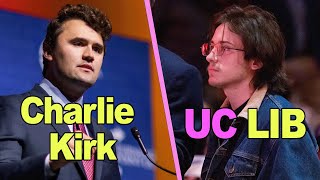 Charlie Kirk TRIGGERS Liberal Student On INFLATION full video [upl. by Mulac]