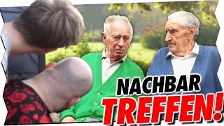 ALTER und NEUER NACHBAR TREFFEN sich [upl. by Valenka]