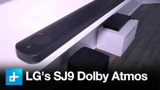 LGs SJ9 Dolby Atmos soundbar packs a big audio punch in a small package [upl. by Ronalda]