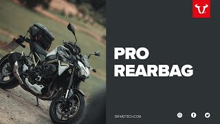 Motorcycle tail bags  PRO Rearbag by SWMOTECH [upl. by Haldane]