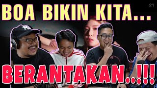 BoA 보아 Better MV VIDEO REACTION BY CALVIN JEREMY TENDRA DICKSON amp BIMA [upl. by Meli]