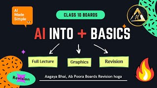 Introduction to AI  Basics of AI Class 10 417  AI Unit 1 amp 2 🔥 CBSE 2023  One Shot [upl. by Anana]