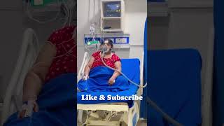 Patient on bipap  Cpap support in ICU  Bipap mashine  cpap mashine  nrbm mask shorts doctor [upl. by Helena733]