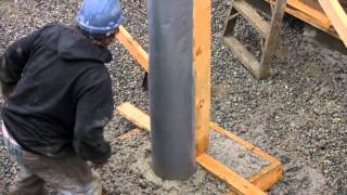 FastTube™ Concrete Column Form Installation [upl. by Aneed]