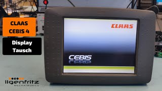 Wir tauschen dein Display professionell aus  Claas Cebis 4 [upl. by Ahsenahs]