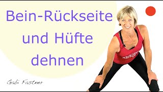 🦩18 min BeinRückseite und Hüfte dehnen  ohne Hilfsmittel [upl. by Ditmore]