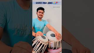 Shree Ram Janki On Tabla  Beats By Satyajeet shorts ytshorts tablacover music bhajan [upl. by Dilahk192]