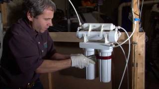 How to change filters in Culligans Aqua Cleer Reverse Osmosis System [upl. by Hilary350]