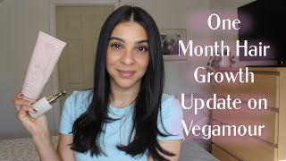 One Month on Vegamour Hair Loss Journey [upl. by Ettore]