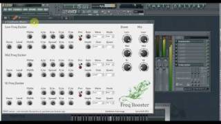 SyncerSoft Freq Booster VST simple bass line [upl. by Htezil96]