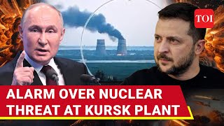 Kursk Battle Ukraine Warned As Russia Shows Drone Pieces To IAEA Chief At Nuclear Plant  Watch [upl. by Albert]