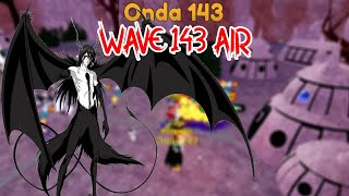 INFINITE WAVE 143 AIR 10 trillões COMBINADO no ALL STAR TOWER DEFENSE [upl. by Samp508]