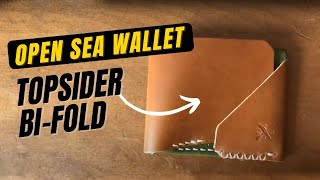 Open Sea Leather WalletTopsider Bifold [upl. by Sedinoel599]