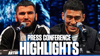 Highlights From Todays Beterbiev vs Bivol Undisputed Press Conference [upl. by Sudnac232]