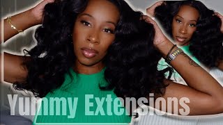 Cambodian Wavy Elegance Pros and Cons What You Need to Know yummy hair review [upl. by Ellerrehc805]