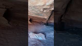 Ancient once inhabited Cave located up on the first ridge near an old water source ancient cave [upl. by Geoff267]