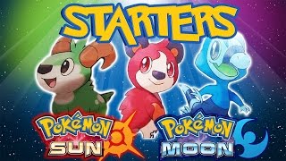 STARTERS 7G POKEMON SUN ET MOON OFFICIEL OU FAKE [upl. by Inglebert]