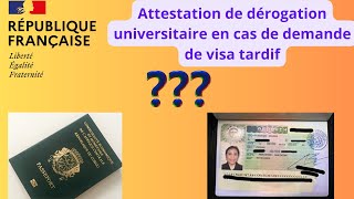 Campus France voici ce quil faut connaître en cas de demande de visa tardif [upl. by Mella]