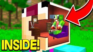 HOW TO LIVE INSIDE OF ASWDFZX IN MINECRAFT [upl. by Naened]