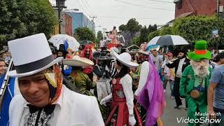 San Andrés Tetepilco 2019 CARNAVAL COMPARSA LOS INNOVADORES [upl. by Imrots403]