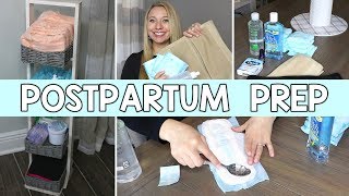 POSTPARTUM PREP  RECOVERY KIT amp DIY PADSICLES [upl. by Abba]