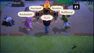 Welcome to Wall  Animal Crossing New Horizons Episode 1 [upl. by Noyr618]