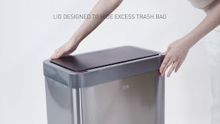 EK9260 45L MIRAGE X modern touchless sensor bin [upl. by Calise]