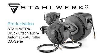 STAHLWERK Druckluftschlauch AutomatikAufroller DA10 20 30 ST [upl. by Anrat]