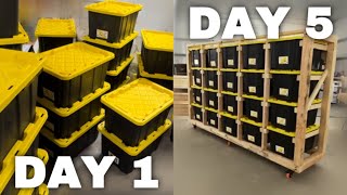 5 Day Reseller Inventory Room Transformation [upl. by Levram]