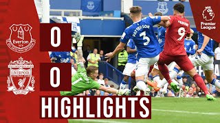 HIGHLIGHTS Everton 00 Liverpool  Actionpacked derby ends goalless at Goodison [upl. by Odyssey4]