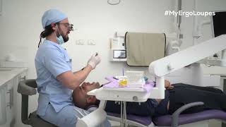 MyErgoLoupes  Ergonomic Loupes Dentist Review  Dr Sergio Halloun [upl. by Hannavahs583]