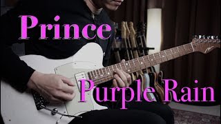 Prince  Purple Rain  guitar cover by Vinai T [upl. by Argile]